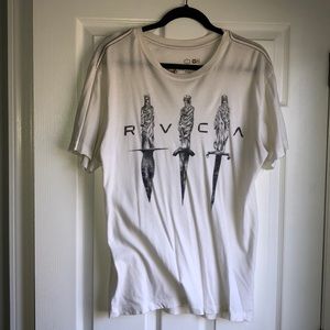 RVCA Men’s White T-Shirt